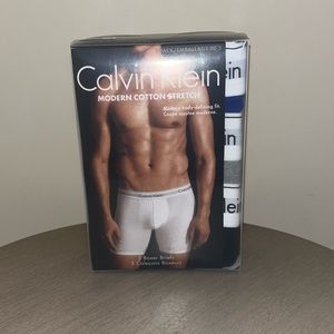 Calvin Klein Modern Cotton Stretch 3 Pack Boxer Briefs